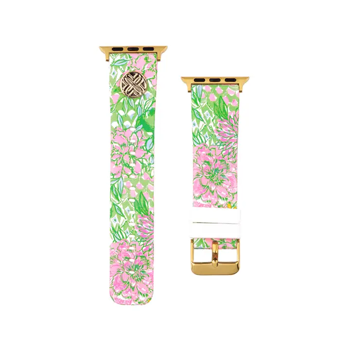 Silicone Apple Watch Band Lime Feeling Good
