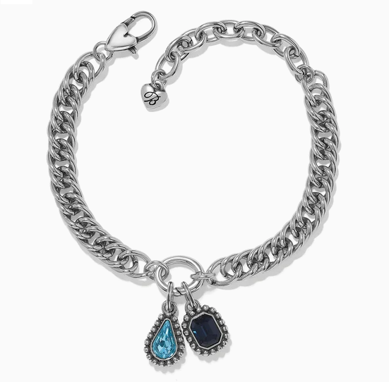 Twinkle Luxe Charm Link Bracelet