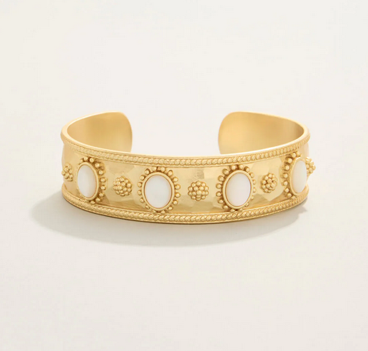 Mercer House Embellished Cuff Mother-of-Pearl