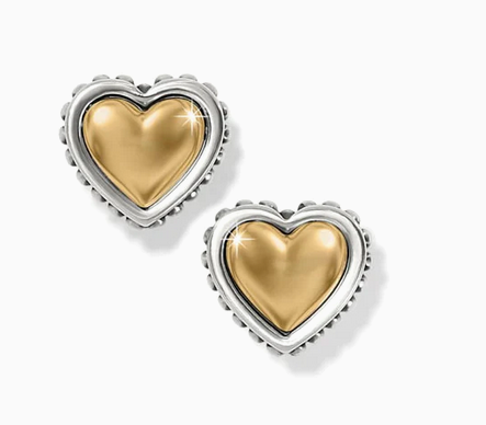 Pretty Tough Petite Heart Post Earrings