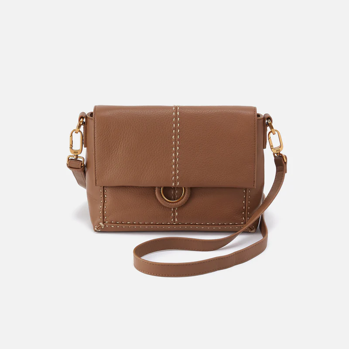 Austin Flap Crossbody Timber Brown