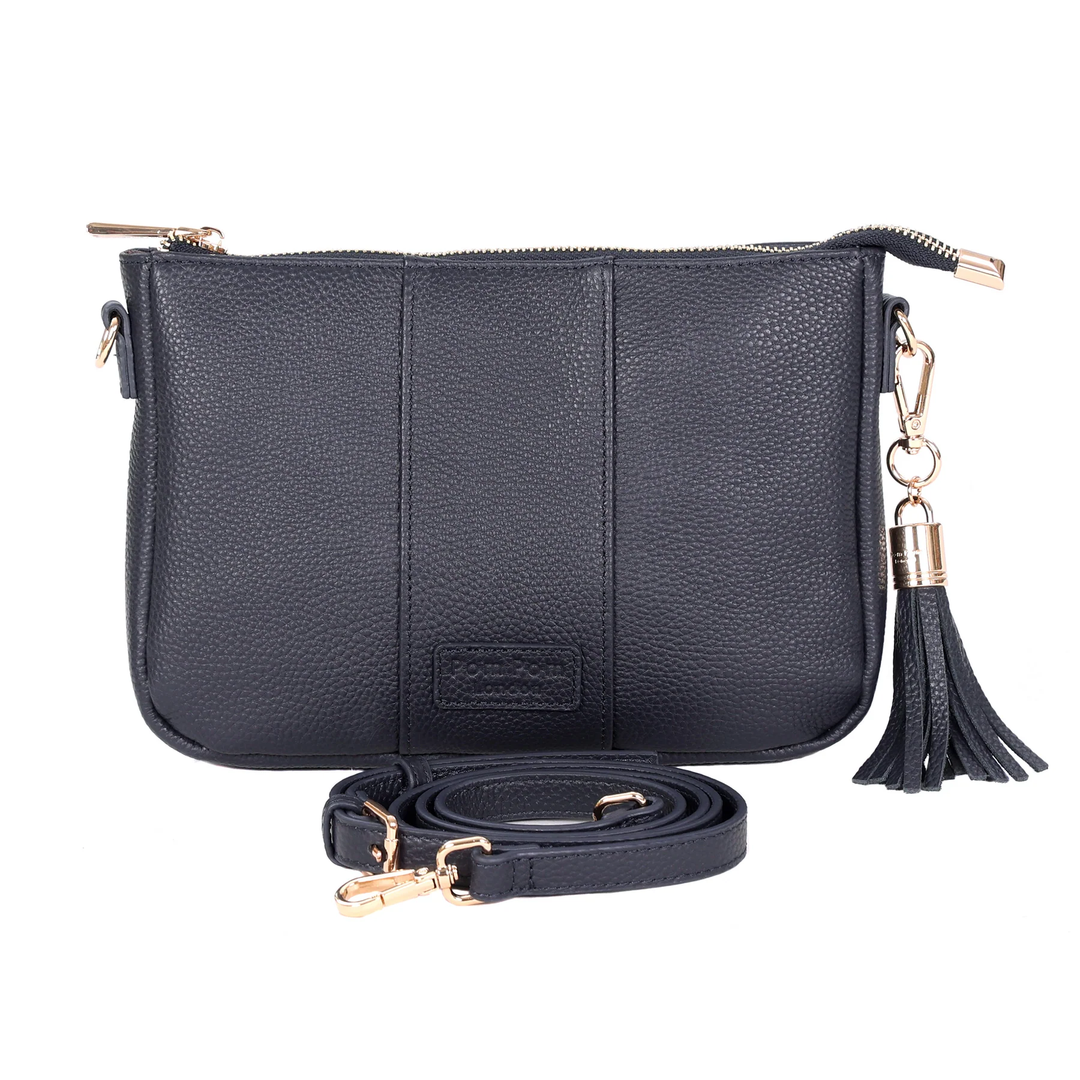 Pom Pom London City Slim Bag Navy