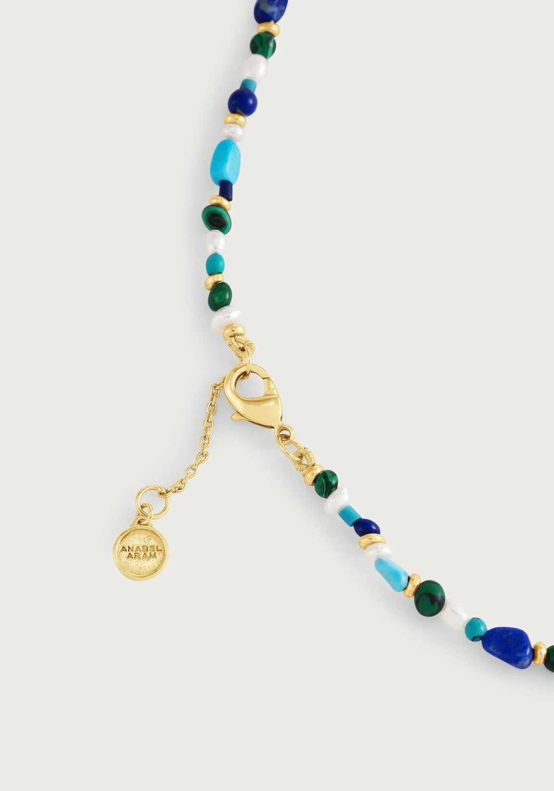 Anabel Aram Milos Beaded Necklace Cool