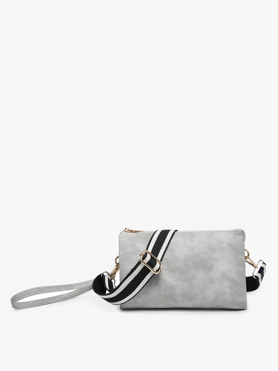 Izzy Crossbody in Lt. Grey