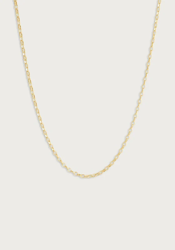 Anabel Aram Pendant Chain Necklace Gold