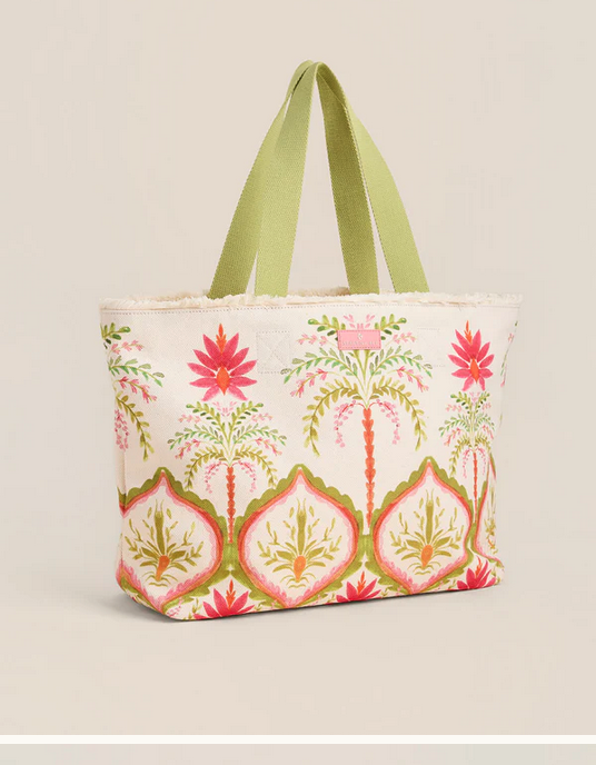 Beach Tote Castillo Floral Palms