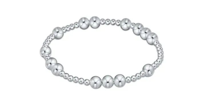 Hope Unwritten 6mm Bead Bracelet Sterling