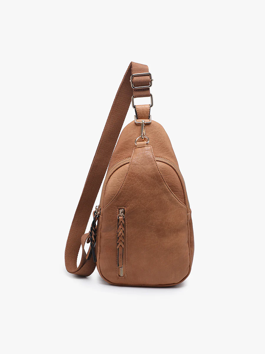 Nikki Sling Bag in Caramel