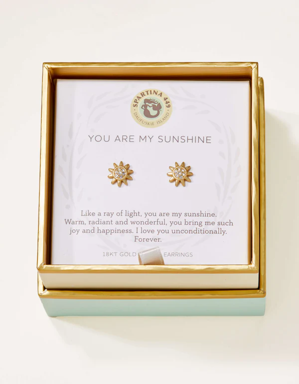 Sea La Vie Stud Earrings Sunshine/Sun Gold