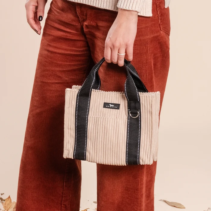 Grab and Go Crossbody Putty Corduroy
