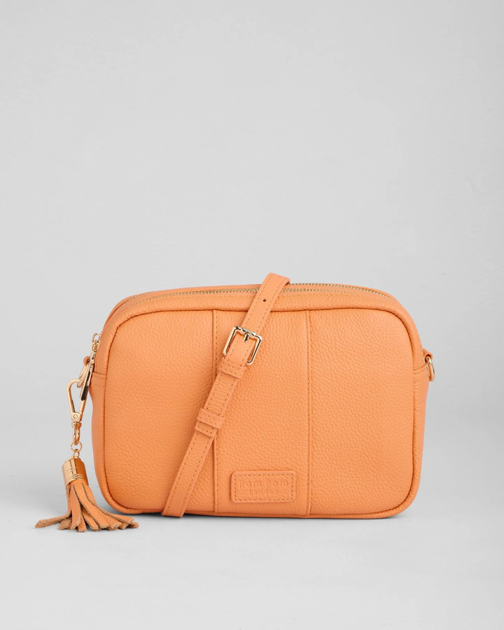Pom Pom London City Duo Bag Mango Tango