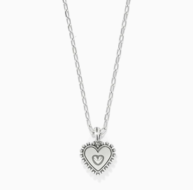 Pretty Tough Amour Heart Necklace