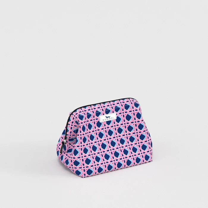 Little Mouth Makeup Bag Wisteria Cane