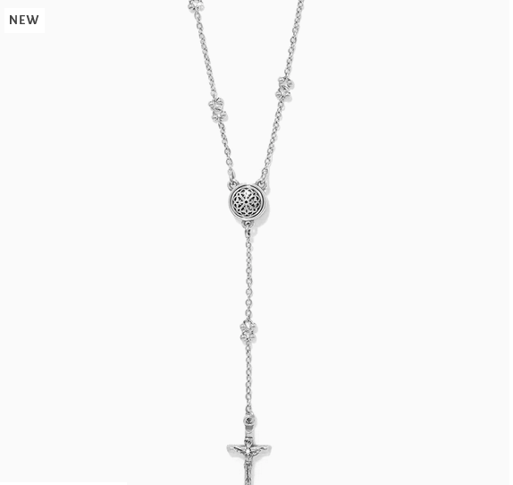 Ferrara Cross Y Necklace