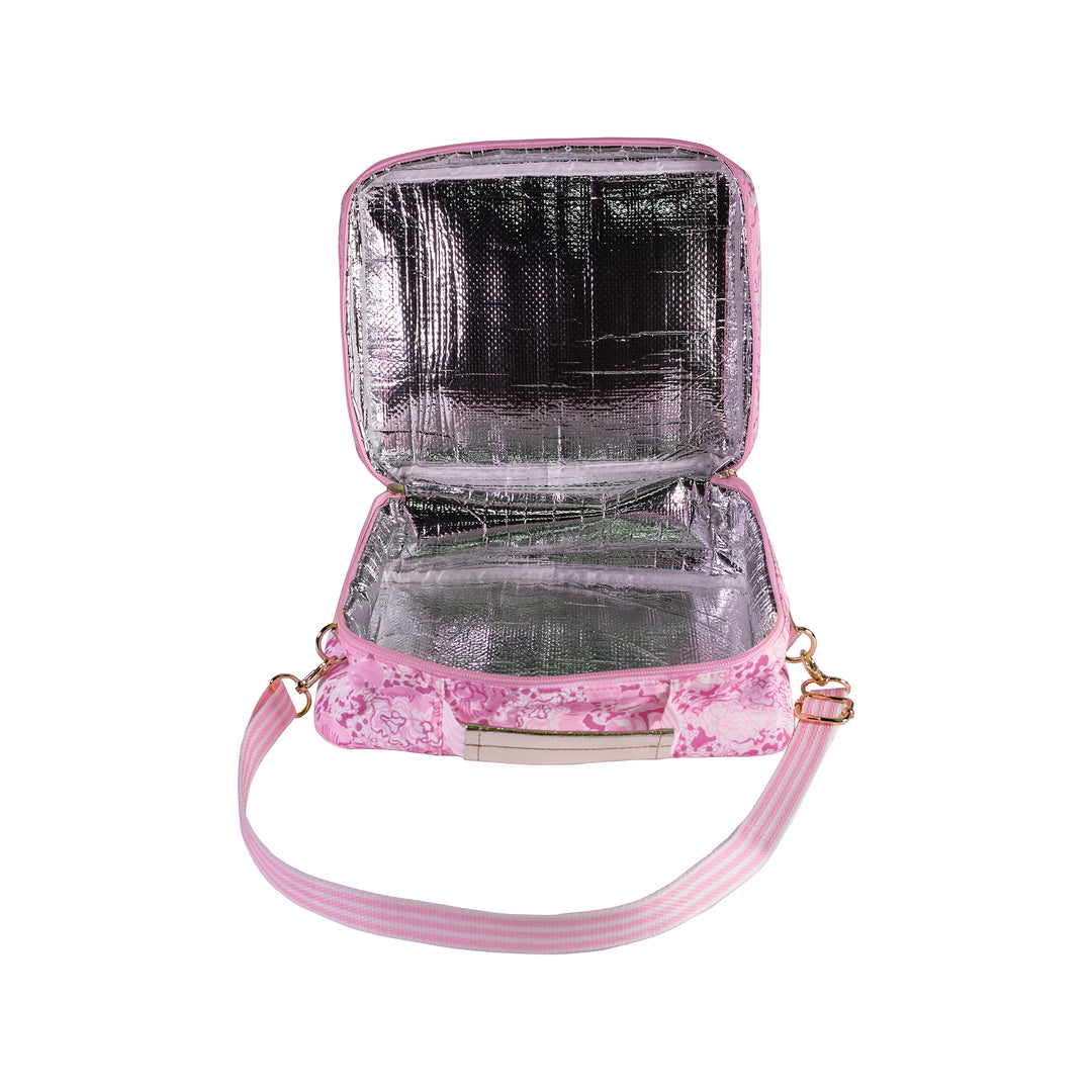Lunch Bag Conch Shell Pink Burst of Joy