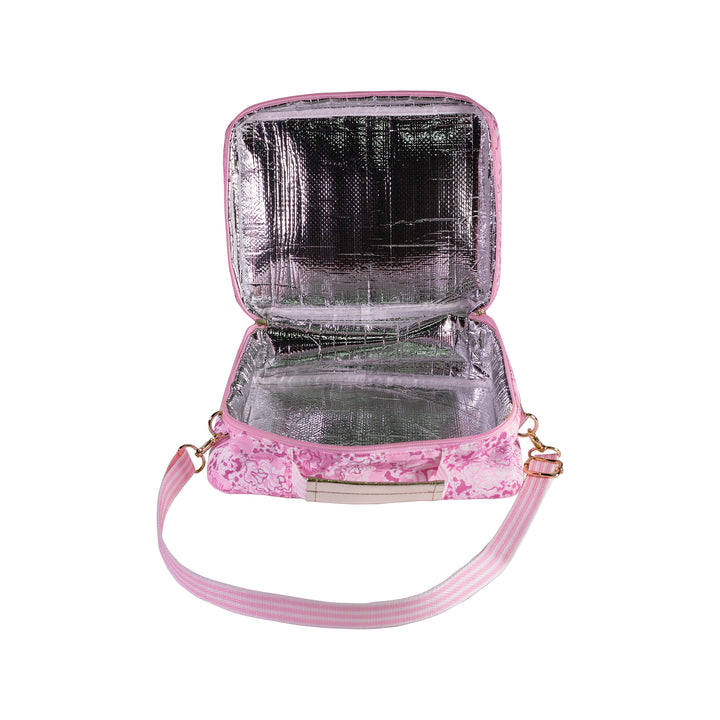 Lunch Bag Conch Shell Pink Burst of Joy