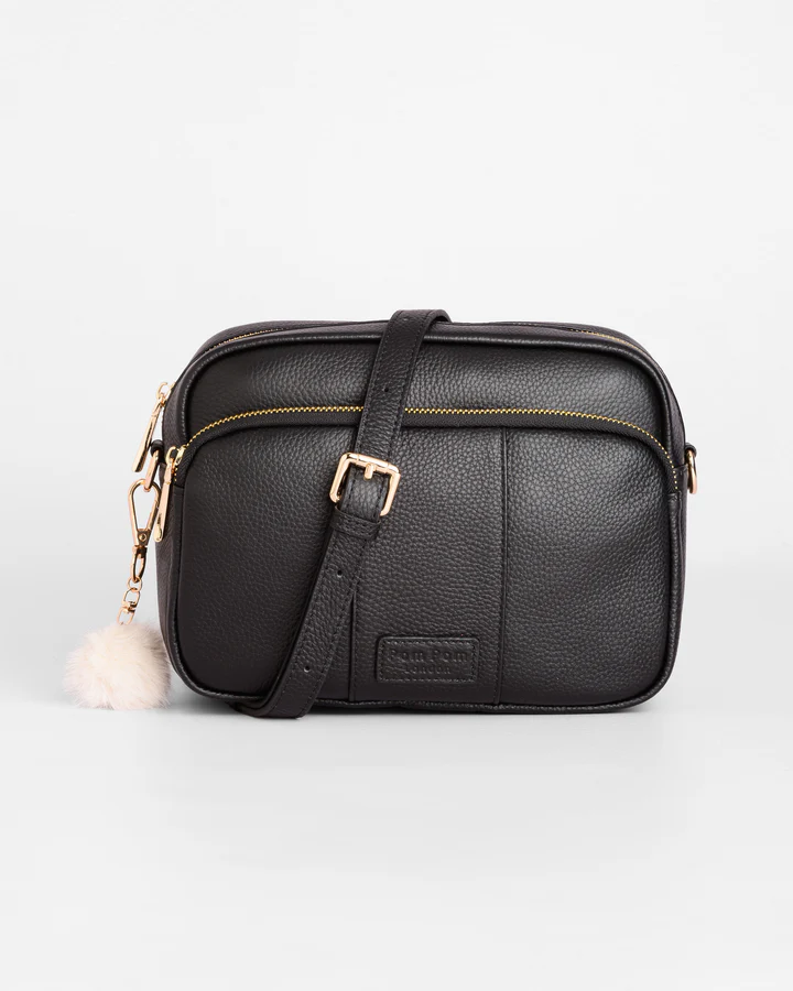 Pom Pom London Original Plus Bag Black