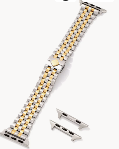 Alex 5 Link Watch Band Two Tone