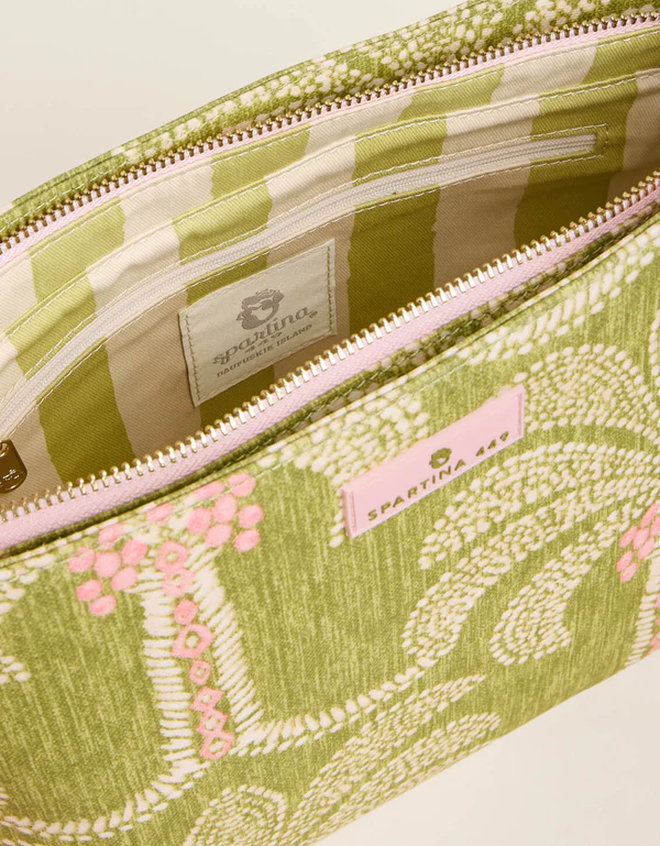 Febee Shoulder Crossbody Castillo Green Palms
