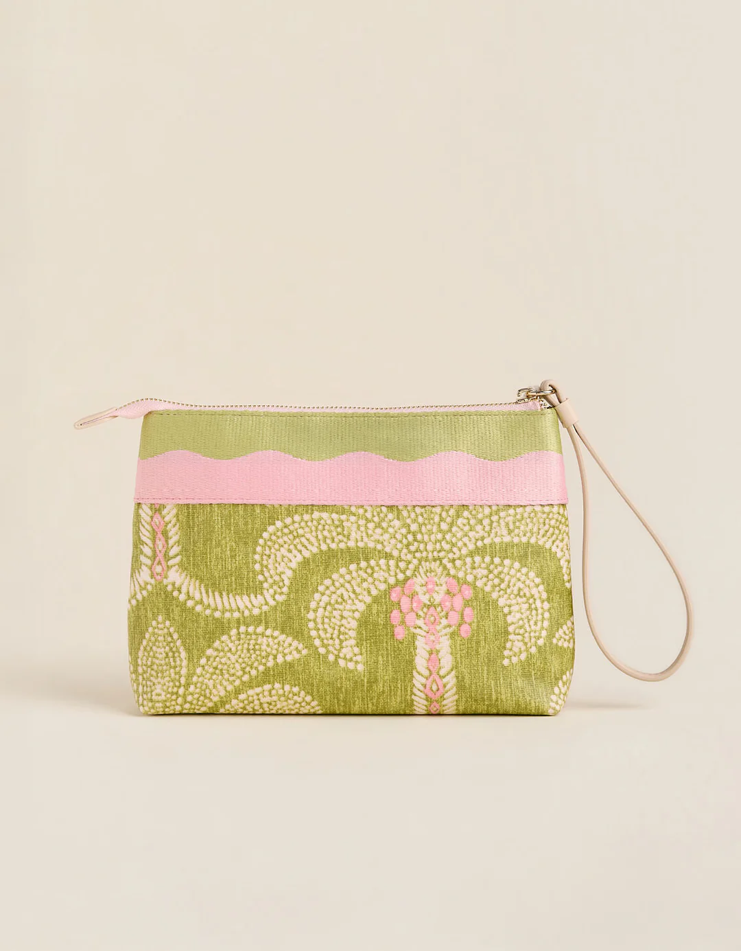 Carina Wristlet Castillo Green Palms