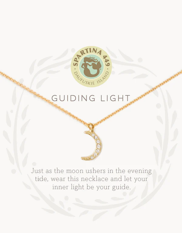 Sea La Vie Necklace 18" Guiding Light/Crescent