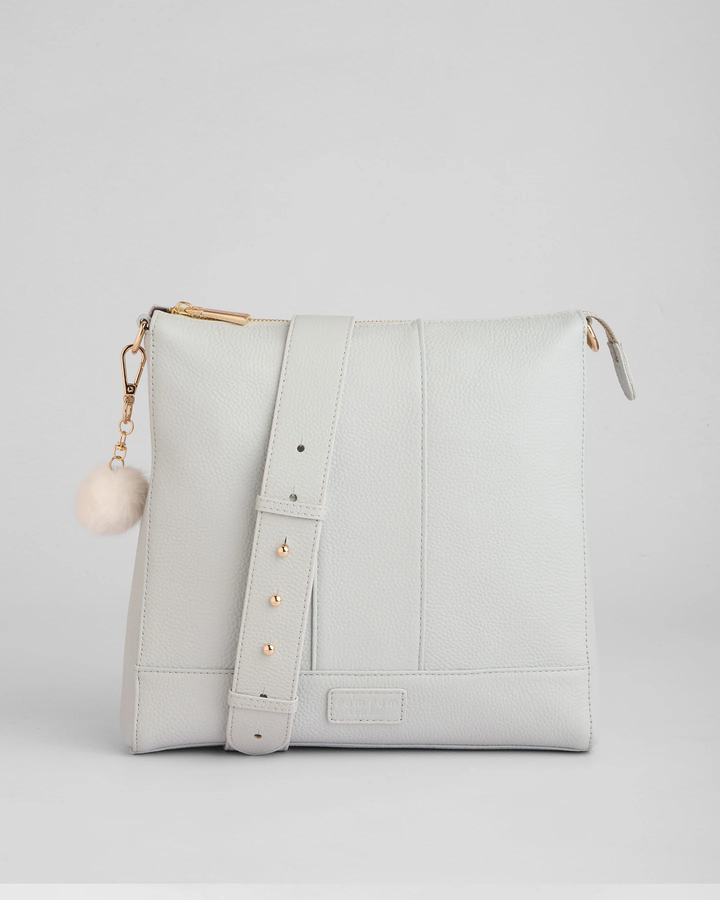 Pom Pom London Westminster Bag Salt Grey