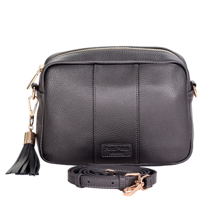 City Bag Metallic Pewter