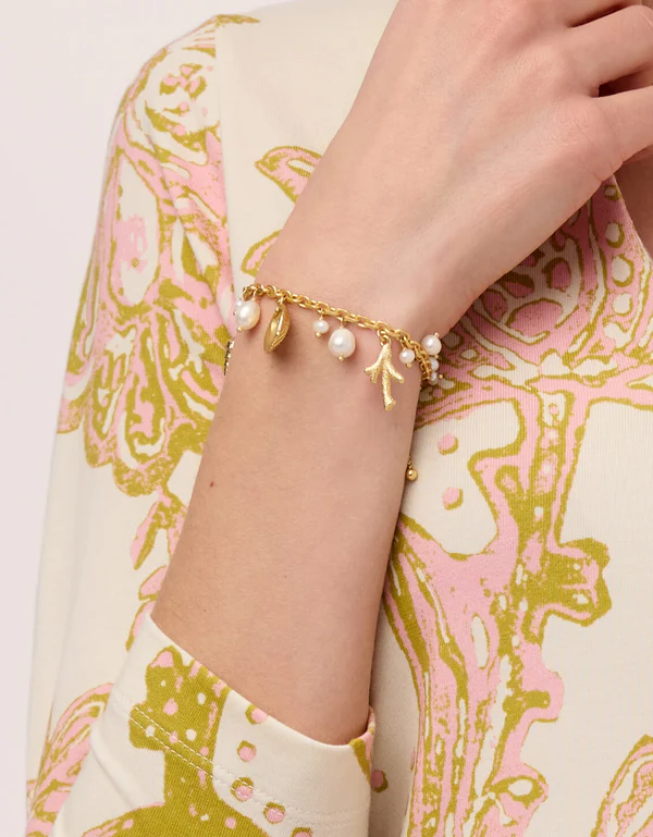 Seashore Slide Bracelet Pearl