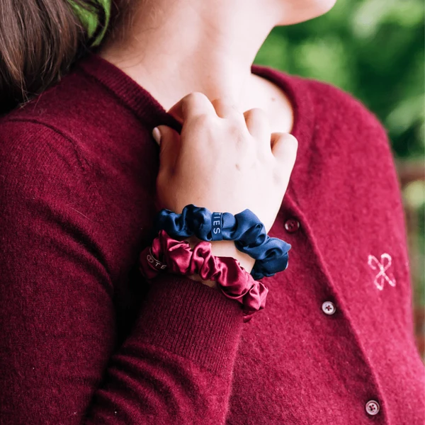 Autumn Assortments Large 3 Pack Silk Scrunchies