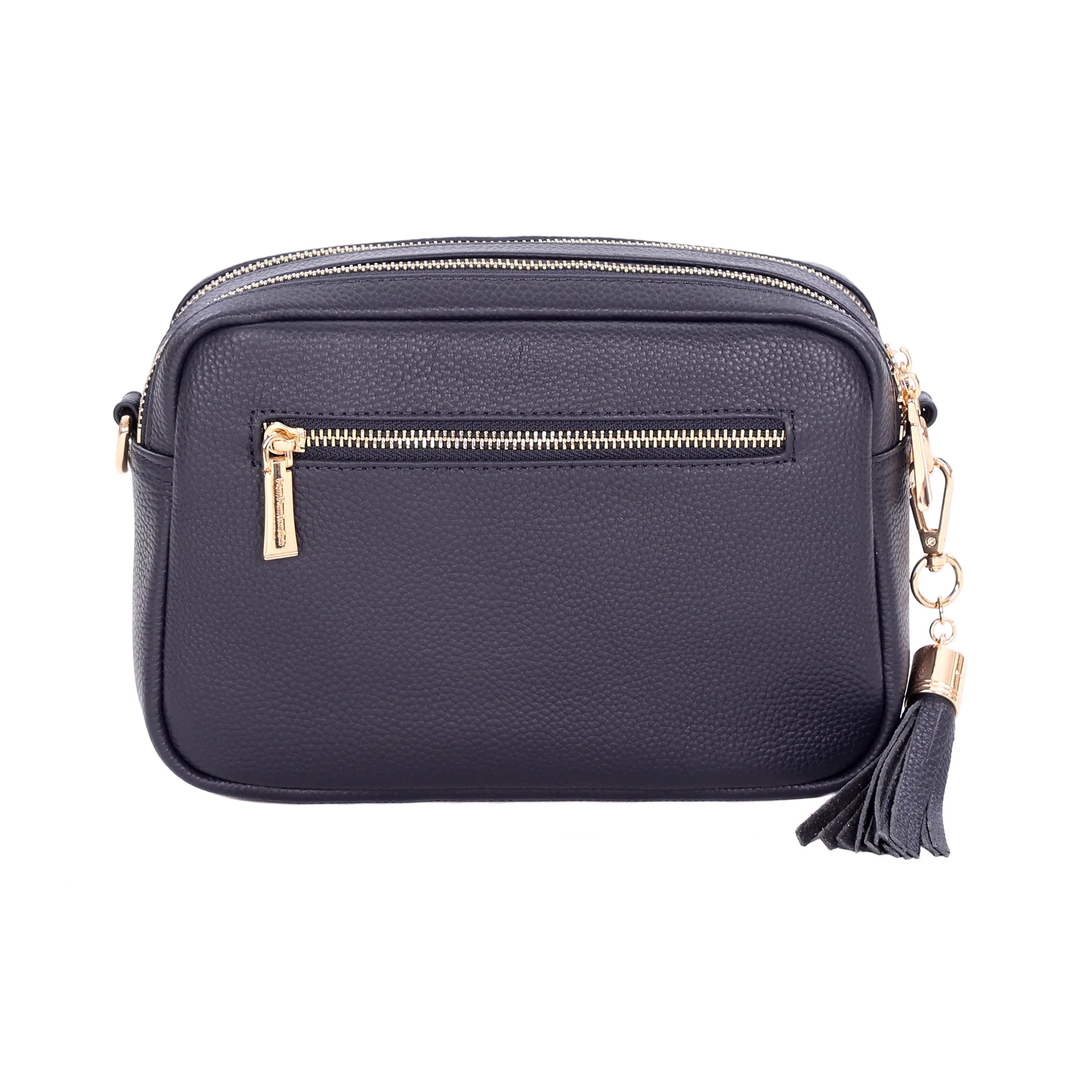 Pom Pom London City Duo Bag Navy