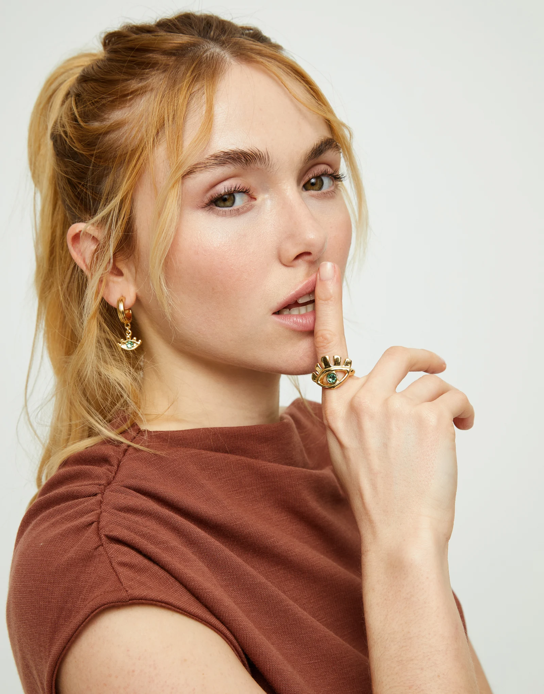 Ser Intuitiva Ring Gold Size 7.5