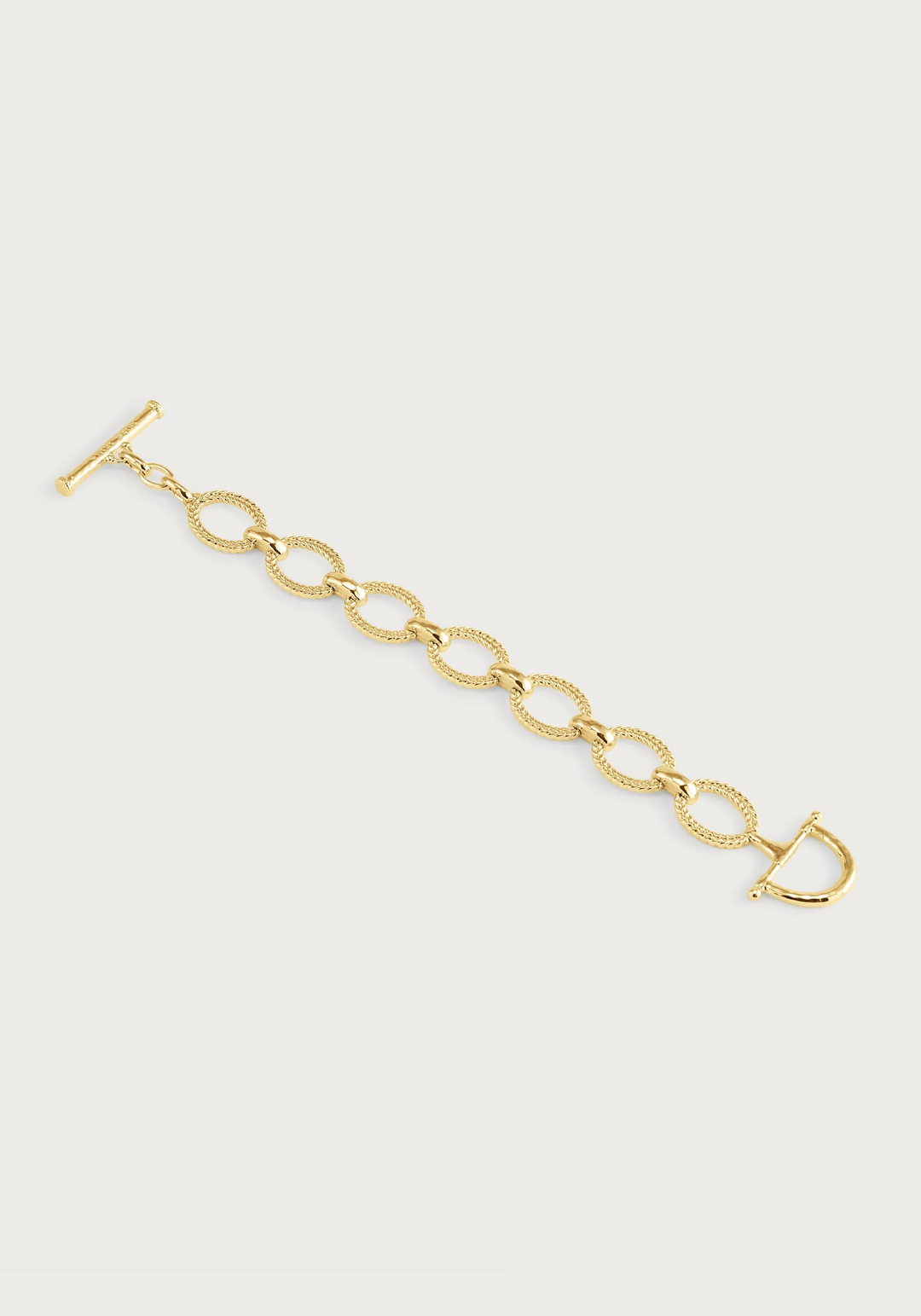 Anabel Aram Chaval Chain Bracelet Gold