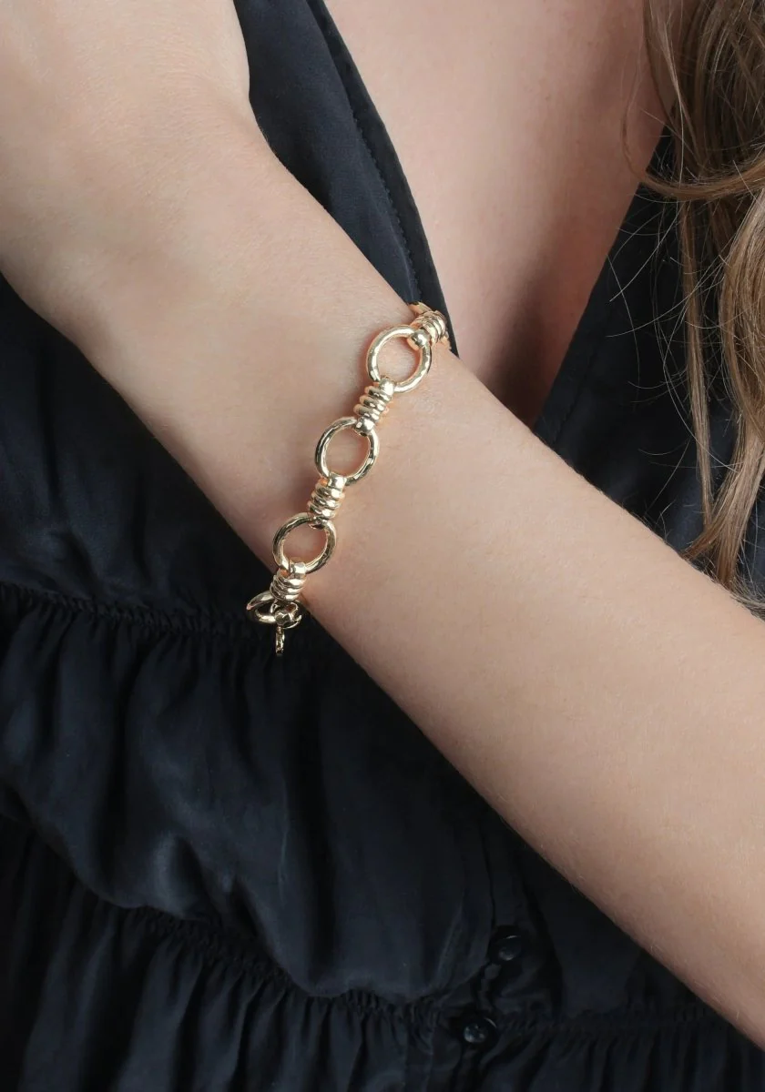 Anabel Aram Neptune Chain Bracelet Gold