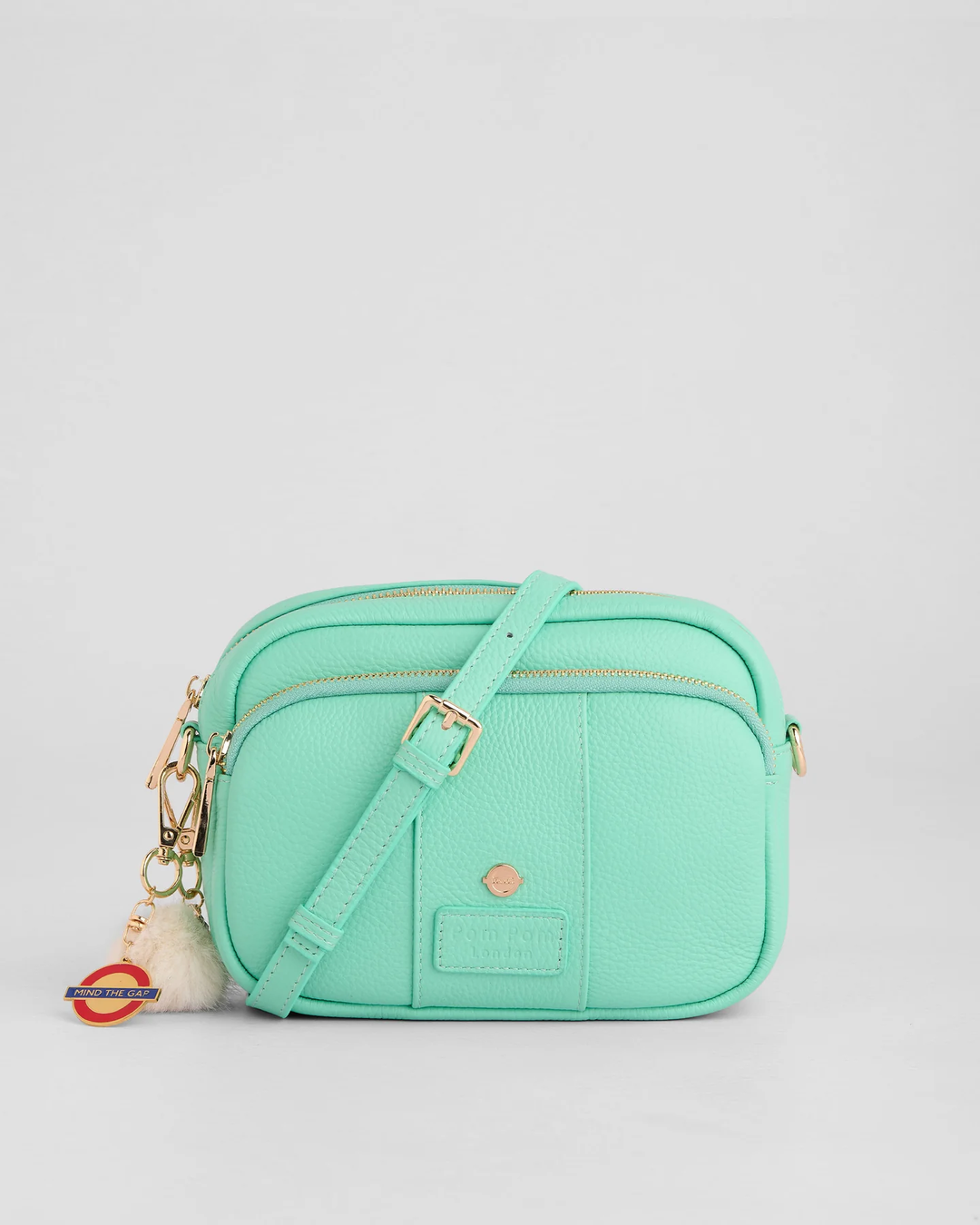 Pom Pom London Original Bag Waterloo and City Line Aqua