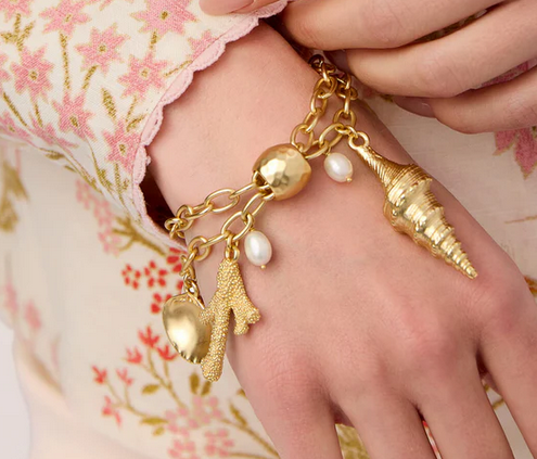 Seashore Toggle Bracelet Gold