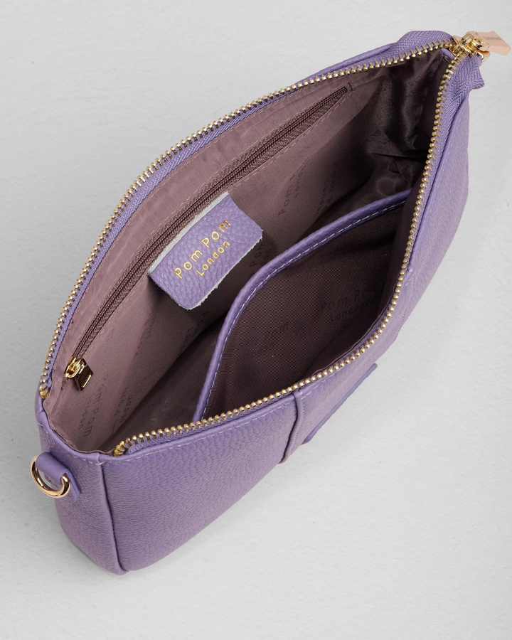 Pom Pom London City Slim Bag French Lavender