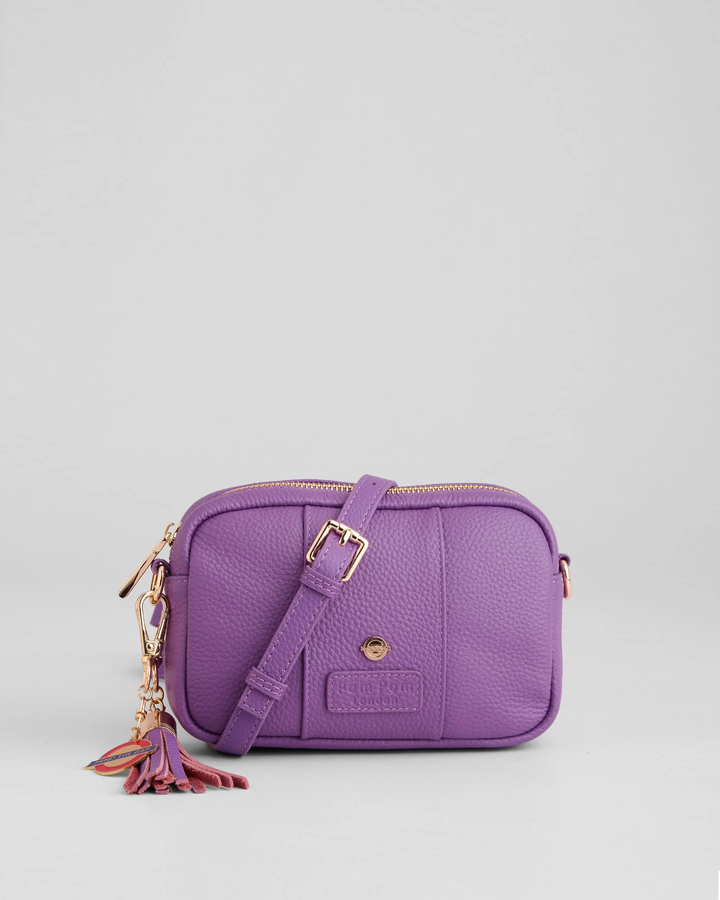 Pom Pom London City Mini Bag Elizabeth Line Purple