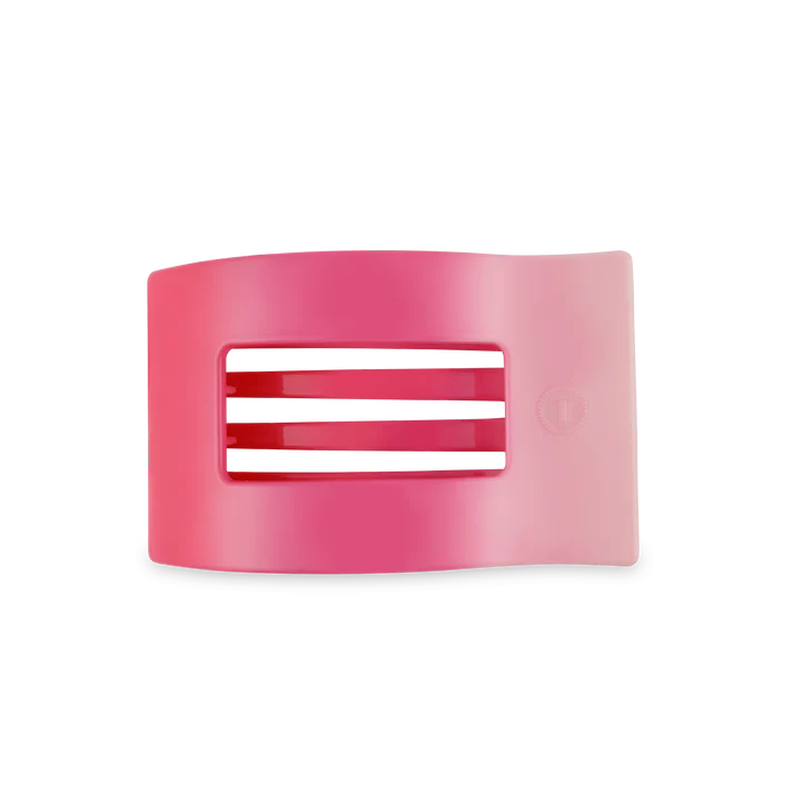 Medium Flat Rectangle Clip Kiss and Tell