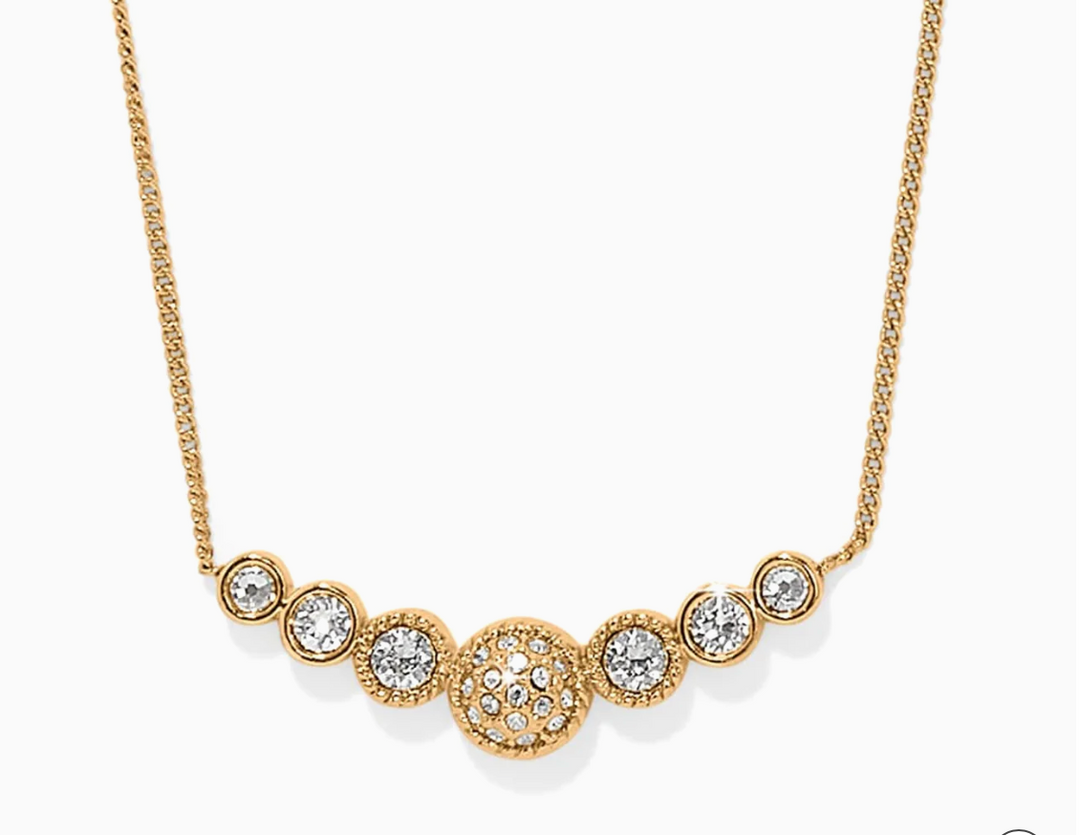 Illumina Celeste Bar Gold Necklace