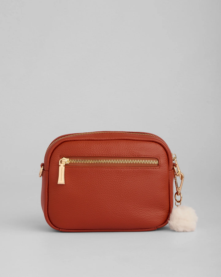 Pom Pom London Original Bag Burnt Orange