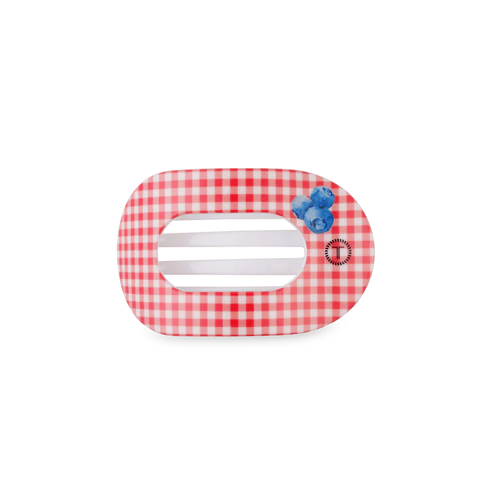 Small Flat Round Clip Blueberry Farms
