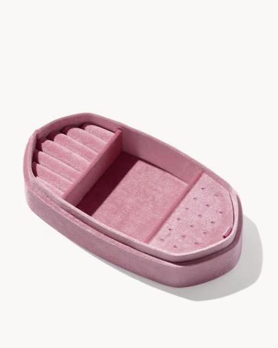 Danielle Medium Jewelry Case Pink