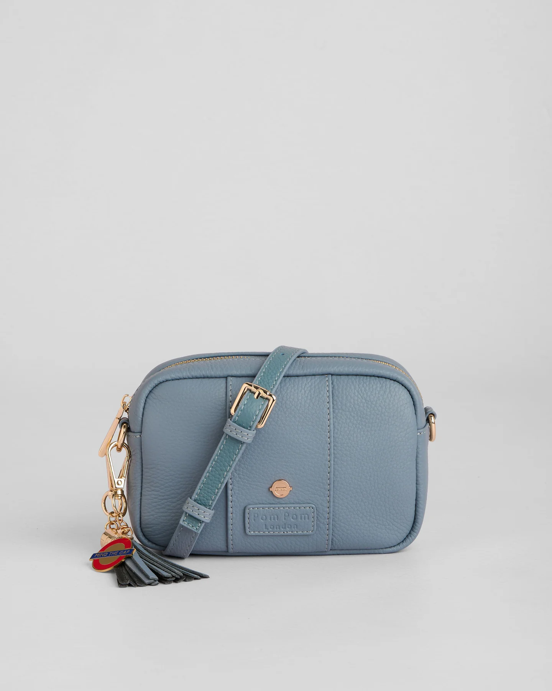 Pom Pom London City Mini Bag Jubilee Line Grey