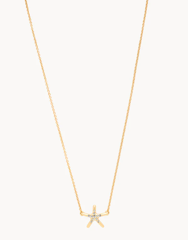 Sea La Vie Necklace Shine/Starfish Gold