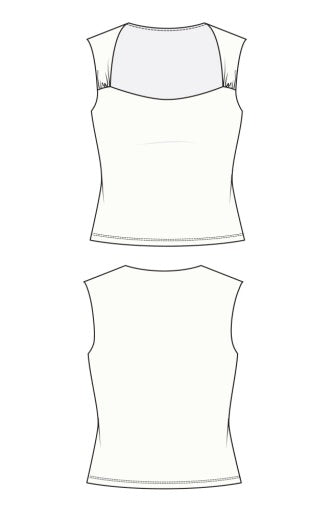 Sleeveless Built in Bra Knit Top