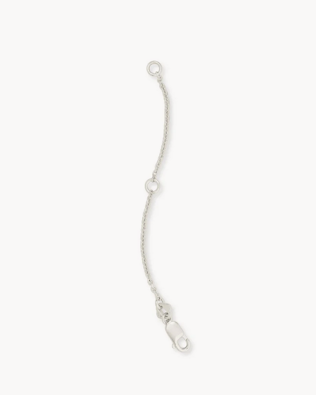 Necklace Extender 2 in Lobster Silver
