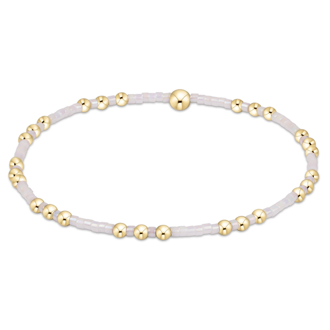 Hope Joy Bracelet Silky White