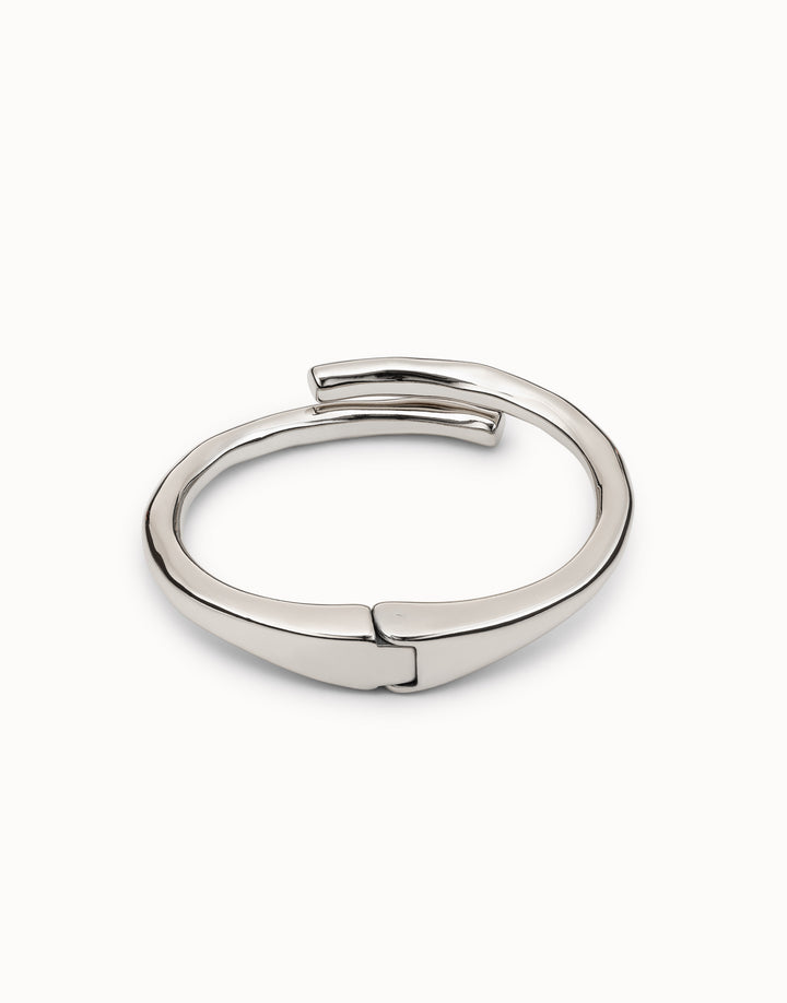 Meeting Point Tubular Shaped Bangle Bracelet