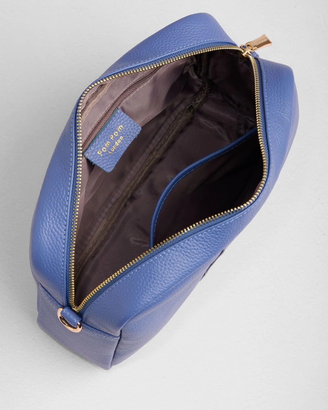 Pom Pom London City Plus Bag Lupin Blue