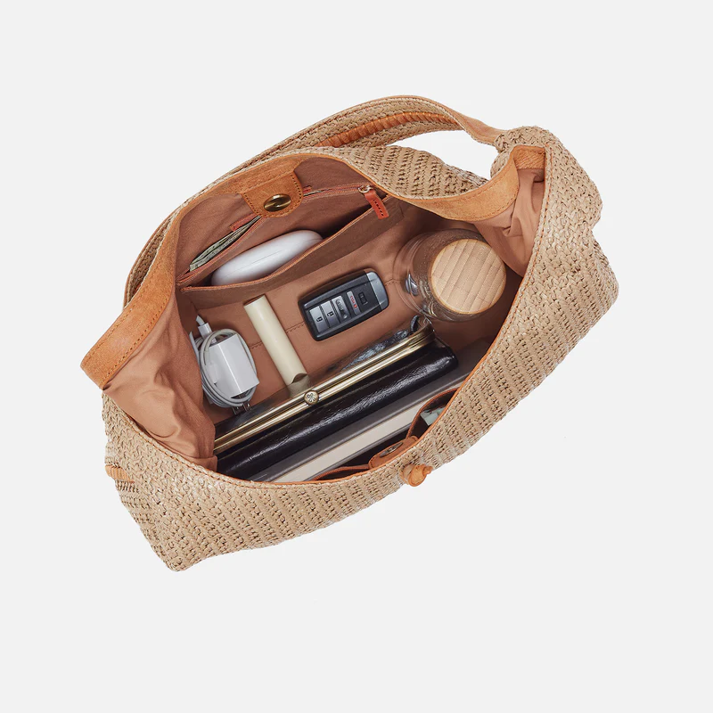 La Jolla Hobo Meadow Woven Straw